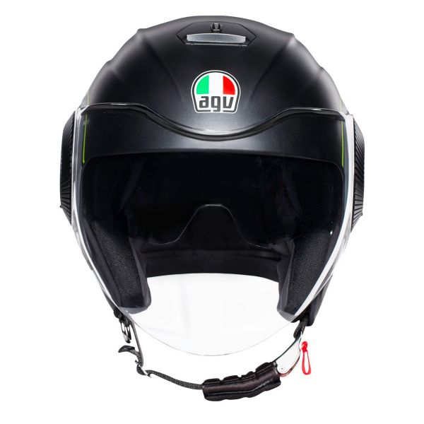 Casco Moto AGV Orbyt Nero Opaco Al Miglior Prezzo | iCasque.it