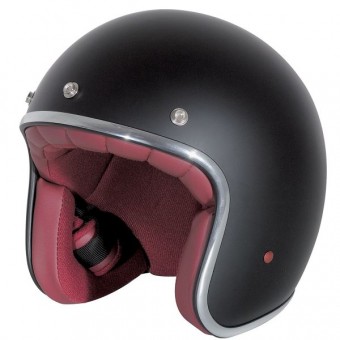 Casque Jet Stormer Pearl Nero Opaco Casque Jet Stormer Pearl Nero Opaco