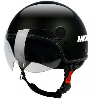 Casque Jet MAX Pmax Nero Casque Jet MAX Pmax Nero
