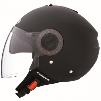 Casque Jet Caberg Riviera V2+ Black Opaco Casque Jet Caberg Riviera V2+ Black Opaco