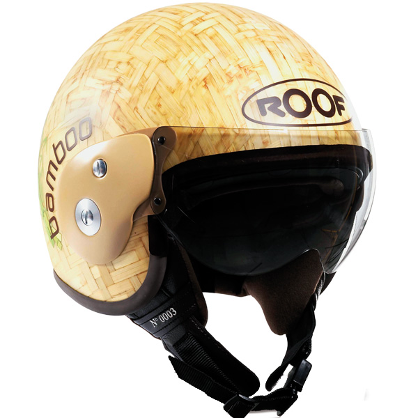 Casco Moto Roof Bamboo