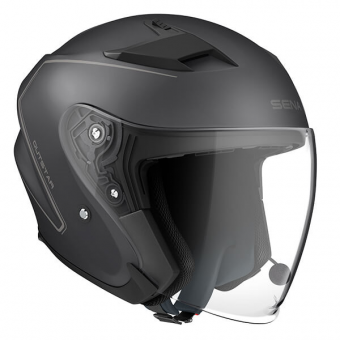 Casque Jet Sena Outstar Bluetooth Nero Opaco Casque Jet Sena Outstar Bluetooth Nero Opaco