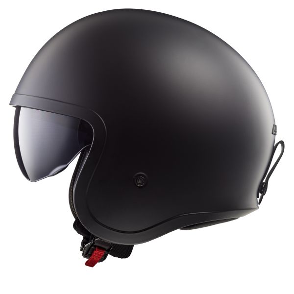 LS2 Spitfire Solid Matt Black OF599