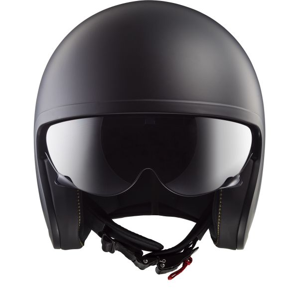 LS2 Spitfire Solid Matt Black OF599