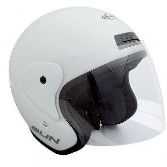 Casque Jet Stormer Sun Bianco Casque Jet Stormer Sun Bianco