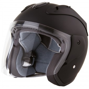 Casque Jet Stormer Sun Evo Matt Black Casque Jet Stormer Sun Evo Matt Black