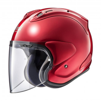 Casque Jet Arai SZ-R Vas Calm Rosso Casque Jet Arai SZ-R Vas Calm Rosso