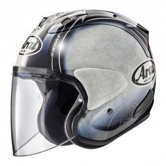 Arai SZ-R Vas Harada Tour Bianco + Kit Bluetooth Sena SMH5