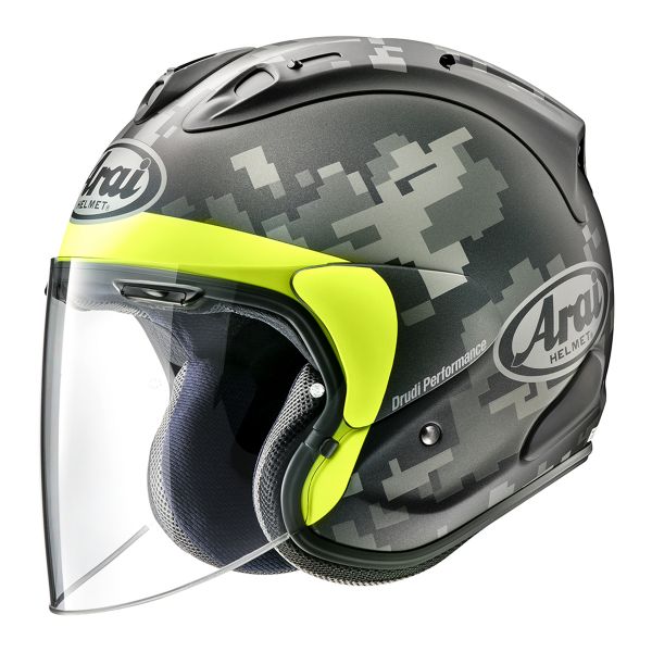 Arai SZ-R Vas Mimetic Nero + Kit Bluetooth Sena SMH5