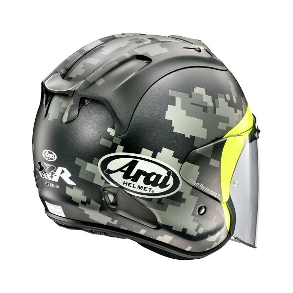 Arai SZ-R Vas Mimetic Nero + Kit Bluetooth Sena SMH5