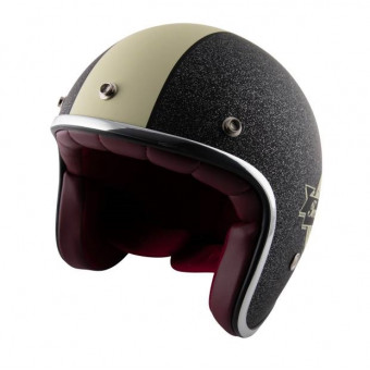 Casque Jet Torx Famous Opaco Glitter Charcoal Casque Jet Torx Famous Opaco Glitter Charcoal