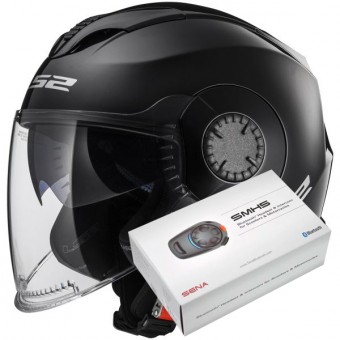 Jet LS2 Verso Black OF570