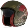 Casque Jet Premier Vintage Pinup Military BM Mat