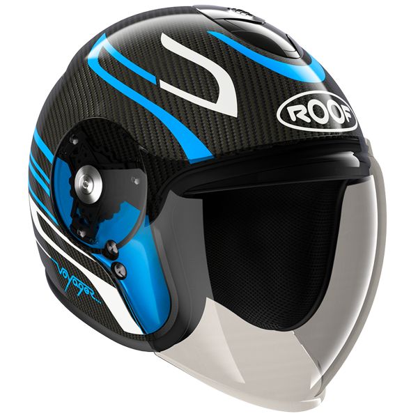 Jet Roof Voyager Carbon Arrow Blu Bianco