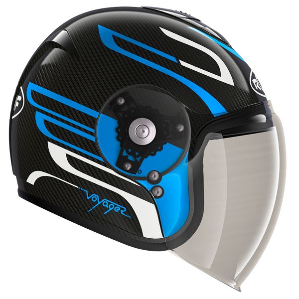 Roof Voyager Carbon Arrow Blu Bianco