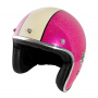 Casque Jet Torx Famous Glitter Rosa