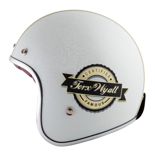 Torx Famous Opaco Glitter Bianco