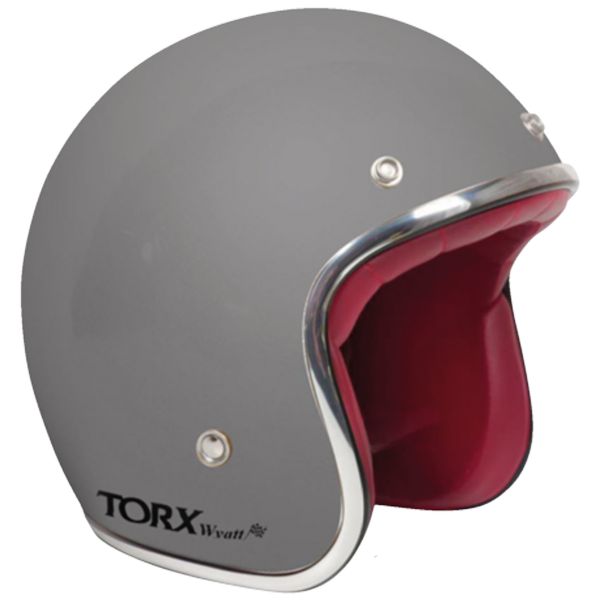 Casco Moto Torx Wyatt Matt Grey Al Miglior Prezzo | iCasque.it