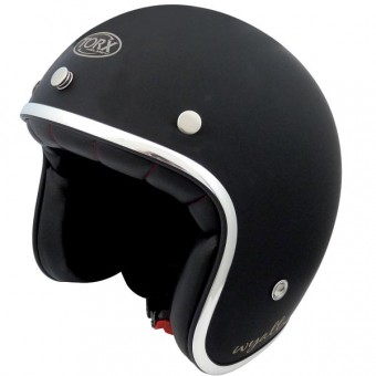Casque Jet Torx Wyatt Nero Opaco Casque Jet Torx Wyatt Nero Opaco