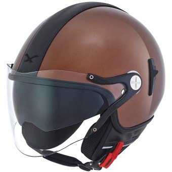 Casque Jet Nexx X60 Cruise Marrone Nero Casque Jet Nexx X60 Cruise Marrone Nero