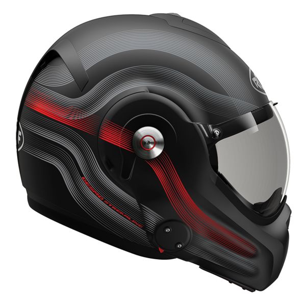 Modulare Apribile Roof Desmo Streamline Matt Black Titan Red 3e Generation
