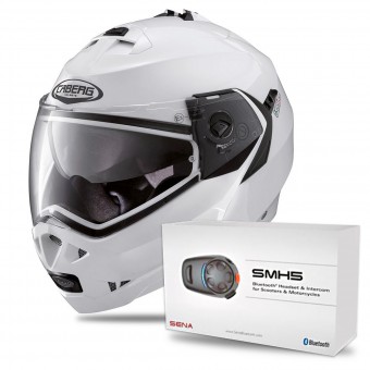 Casque Modulare Apribile Caberg Duke White Casque Modulare Apribile Caberg Duke White
