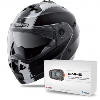 Modulare Apribile Caberg Duke II Legend Black White