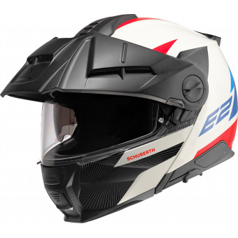 Casque Modulare Apribile Schuberth E2 Defender White Casque Modulare Apribile Schuberth E2 Defender White
