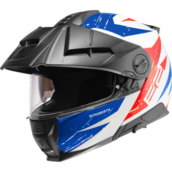 Casque Modulare Apribile Schuberth E2 Explorer Blue Casque Modulare Apribile Schuberth E2 Explorer Blue