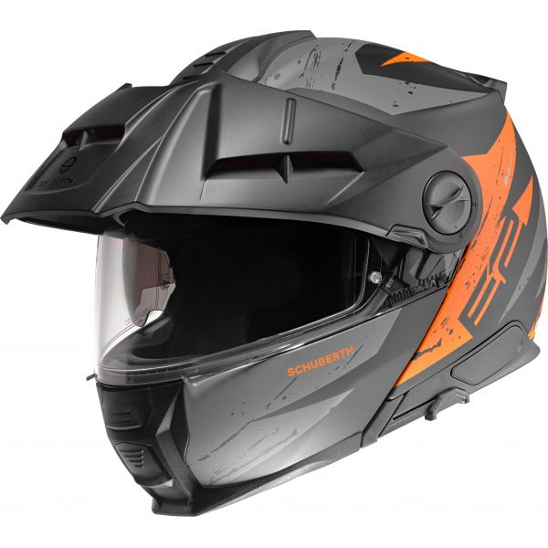 Modulare Apribile Schuberth E2 Explorer Orange