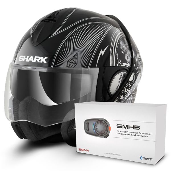 Modulare Apribile Shark Evoline Serie 3 Mezcal Chrome KUK