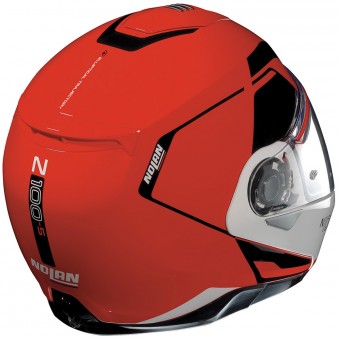 Nolan N100 5 Consistency N-Com Corsa Red 23