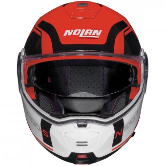 Nolan N100 5 Consistency N-Com Corsa Red 23