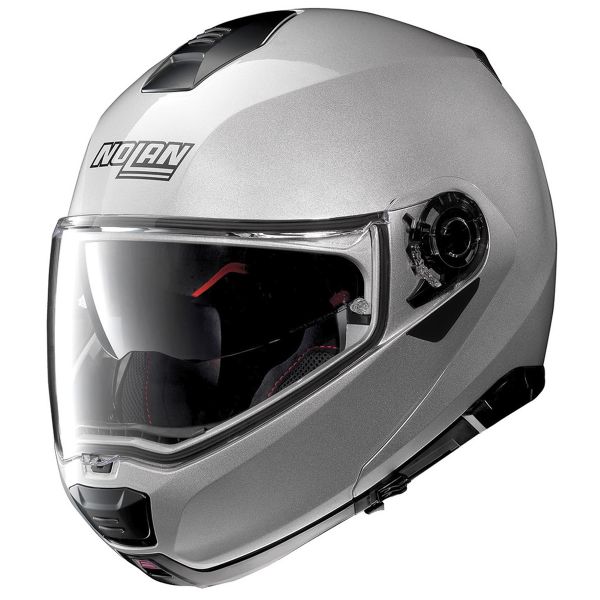 Modulare Apribile Nolan N100 5 Special N-Com Salt Silver 11