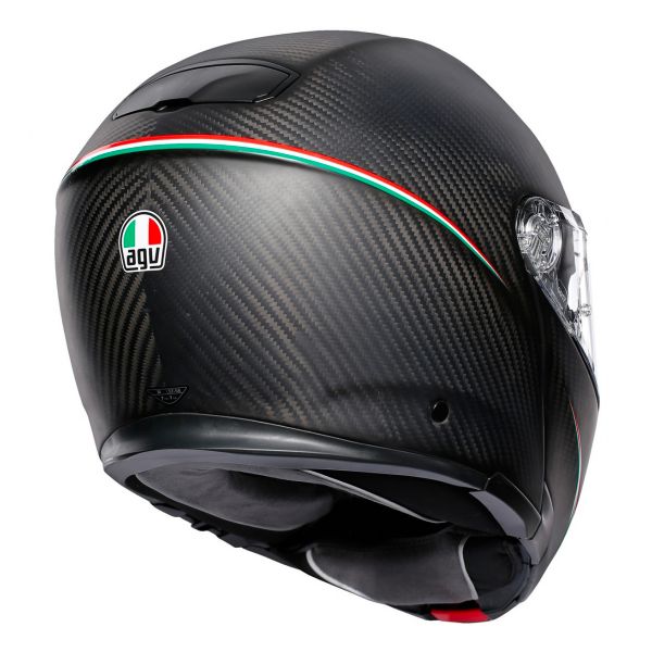 AGV Sportmodular Tricolore Matt Carbon Italy