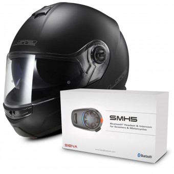 Modulare Apribile LS2 Strobe Matt Black FF325
