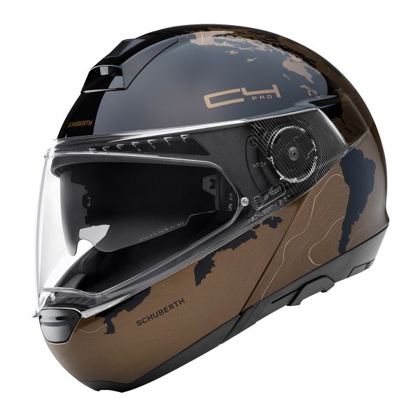 Modulare Apribile Schuberth C4 Pro Magnitudo Brown