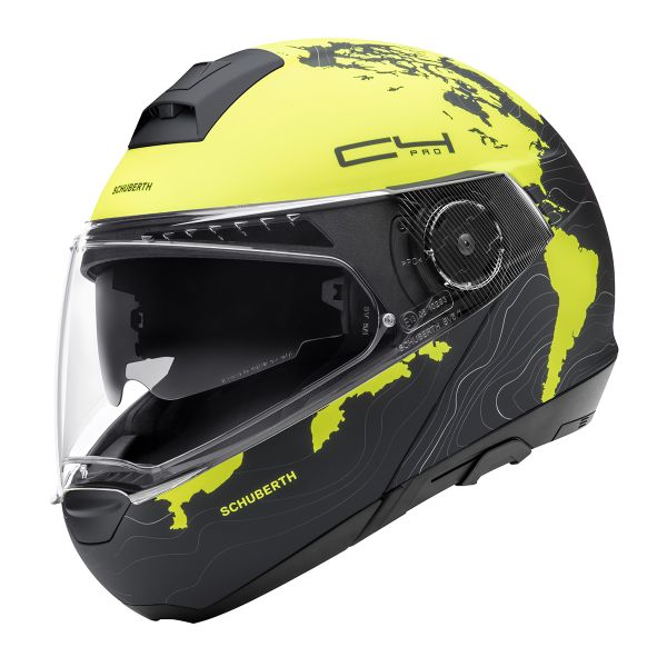 Modulare Apribile Schuberth C4 Pro Magnitudo Yellow