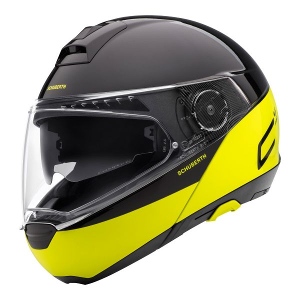 Modulare Apribile Schuberth C4 Pro Swipe Giallo