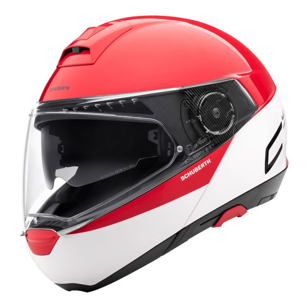 Modulare Apribile Schuberth C4 Pro Swipe Rosso