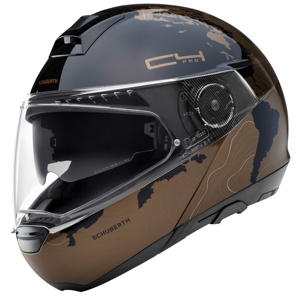 Modulare Apribile Schuberth C4 Pro Women Magnitudo Brown