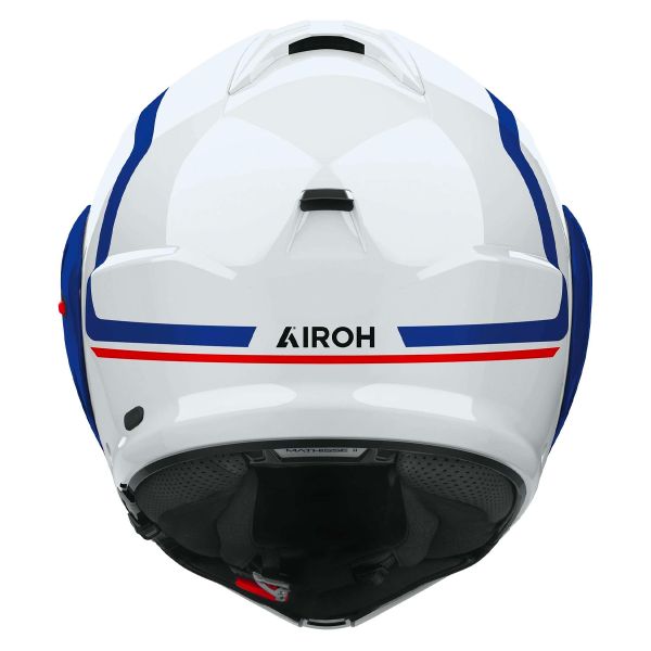 Airoh Mathisse II Genius Blu Rosso Lucido