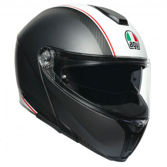 Modulare Apribile AGV Sportmodular Cover Matt Gunmetal White