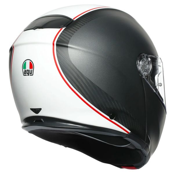 Casco Moto AGV Sportmodular Cover Matt Gunmetal White pronto per l'invio |  iCasque.it