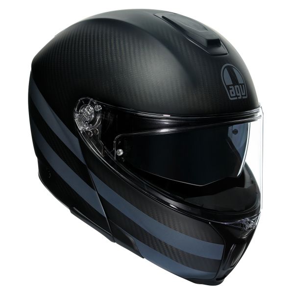 Modulare Apribile AGV Sportmodular Dark Refractive Carbon Black