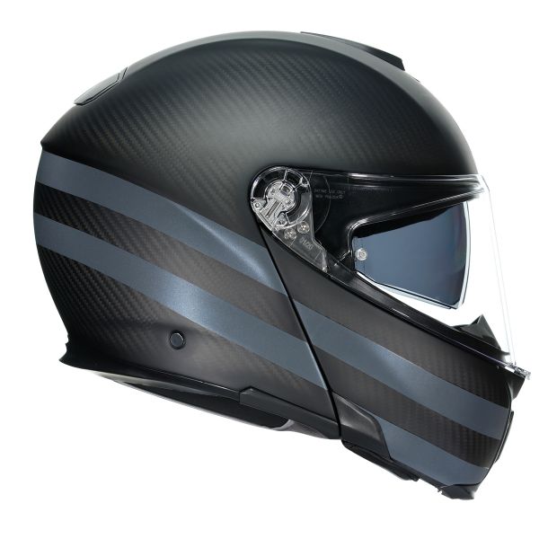 AGV Sportmodular Dark Refractive Carbon Black