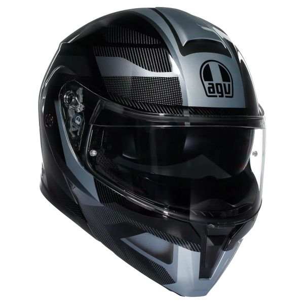Modulare Apribile AGV Streetmodular Ledro nero opaco grigio Modulare Apribile AGV Streetmodular Ledro nero opaco grigio