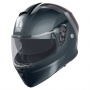 Casque Modulare Apribile AGV Streetmodular Resia Matt Grey Silver Red