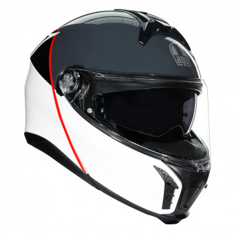 Modulare Apribile AGV Tourmodular Balance White Grey Red