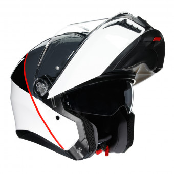 AGV Tourmodular Balance White Grey Red